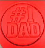 Number 1 Dad Cookie Cutter