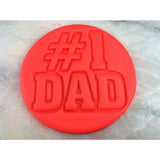 Number 1 Dad Cookie Cutter