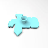 Number One Dad Tie Cookie Cutter | Stamp | Stencil #1