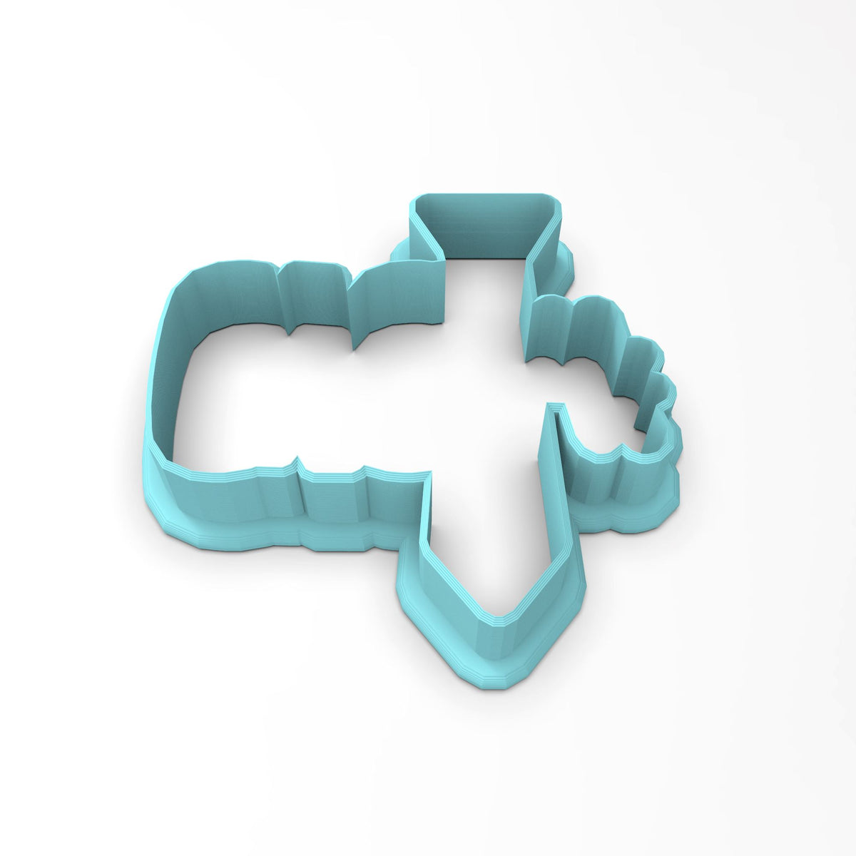 Number One Dad Tie Cookie Cutter | Stamp | Stencil #1