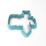 Number One Dad Tie Cookie Cutter | Stamp | Stencil #1