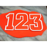 Number Set Cookie Cutters - City Font - Letters/ Numbers/ Shapes
