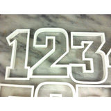 Number Set Cookie Cutters - City Font - Letters/ Numbers/ Shapes