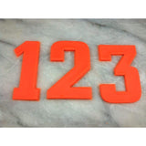 Number Set Cookie Cutters - City Font - Letters/ Numbers/ Shapes