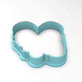 Nurse Heart Cookie Cutter | Stamp | Stencil #1