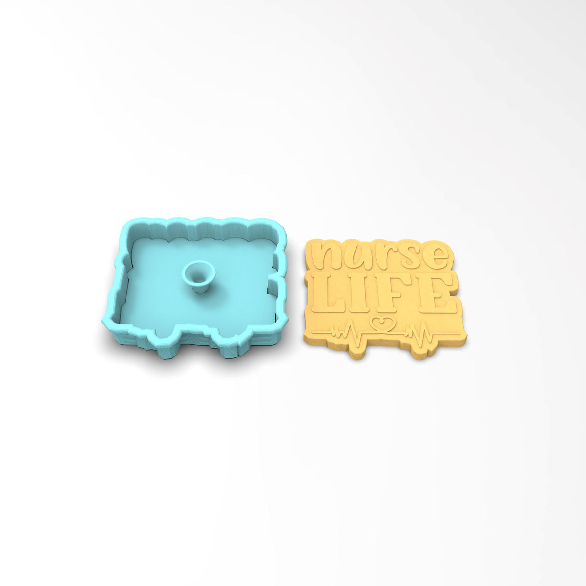 Nurse Life Cookie Cutter | Stamp | Stencil #1