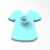 Nurse Scrubs Cookie Cutter | Stamp | Stencil #1