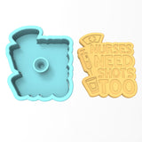 Nurses Need Shots Too Cookie Cutter | Stamp | Stencil #1