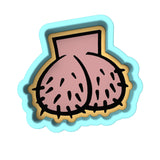 Nuts Cookie Cutter | Stamp | Stencil #1