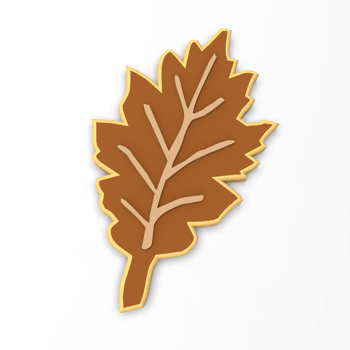 Oak Tree Leaf Cutter | Stamp | Stencil #1