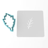 Oak Tree Leaf Cutter | Stamp | Stencil #1
