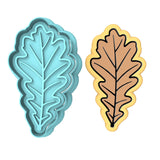 Oak Tree Leaf Cutter | Stamp | Stencil #4