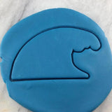 Ocean Wave Cookie Cutter Outline #1 - Beach / Summer