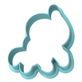 Octopus Cookie Cutter | Stamp | Stencil #1