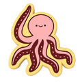 Octopus Cookie Cutter | Stamp | Stencil #1