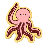 Octopus Cookie Cutter | Stamp | Stencil #1
