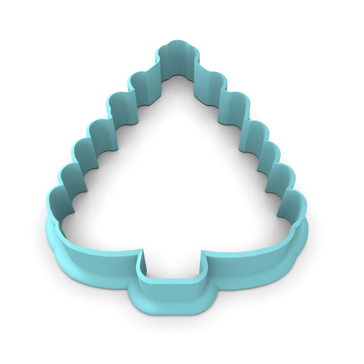 Oh Christmas Tree Cookie Cutter | Stamp | Stencil #1 Xmas / Winter / NYE Cookie Cutter Lady 2 Inch Small Cupcake Cutter Only No