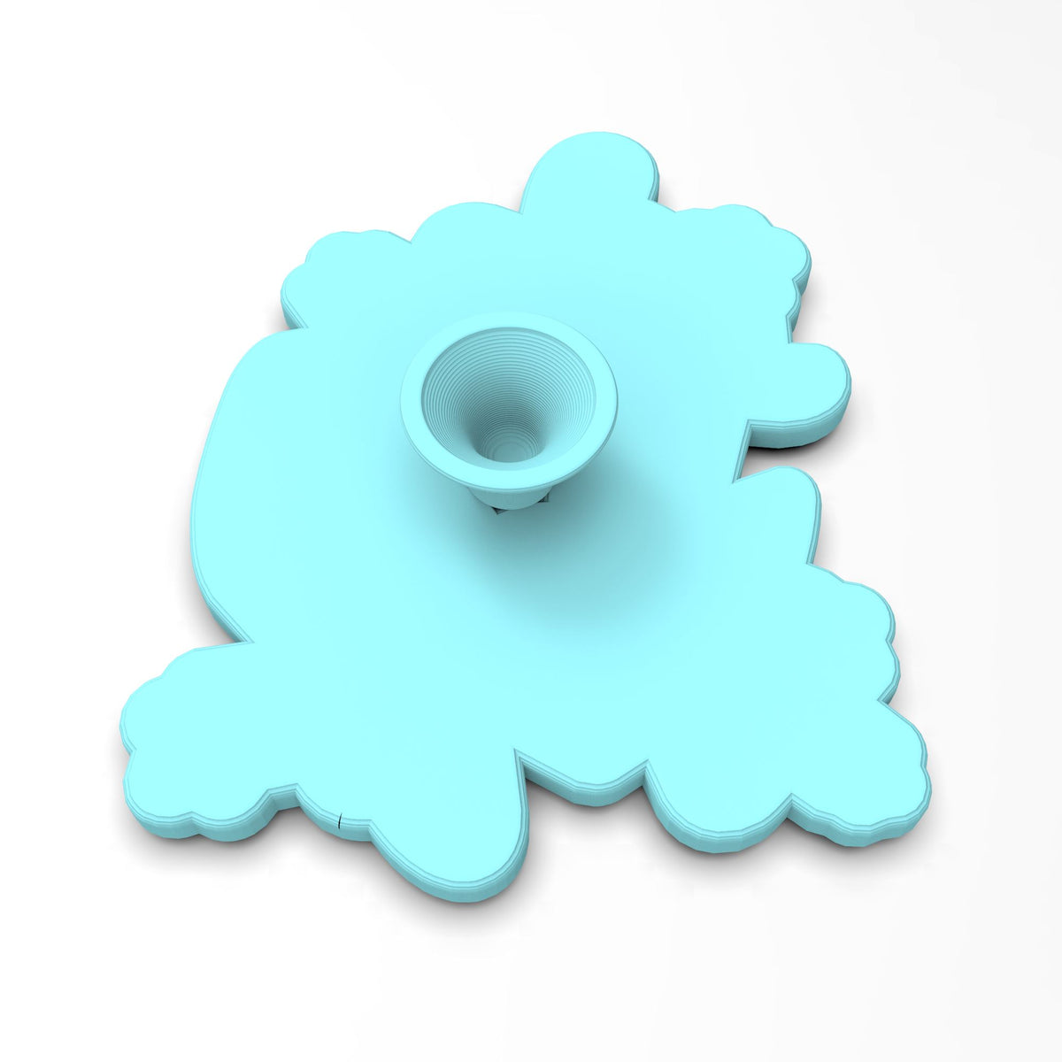 Oh What Fun Cookie Cutter | Stamp | Stencil #1 Xmas / Winter / NYE Cookie Cutter Lady 3 Inch Cupcake/Small Cookie Stamp Only No