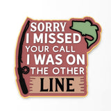 On the Other Line Cookie Cutter | Stamp | Stencil #1