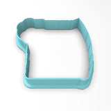 On the Other Line Cookie Cutter | Stamp | Stencil #1