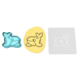 Orca Whale Cookie Cutter | Stamp | Stencil #1