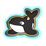 Orca Whale Cookie Cutter | Stamp | Stencil #1