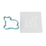 Orca Whale Cookie Cutter | Stamp | Stencil #1