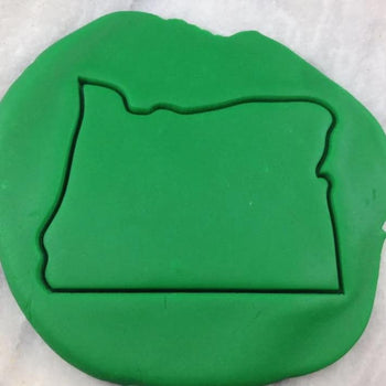 Oregon Cookie Cutter Outline - States/Country/Continent