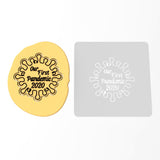 Our First Pandemic Cookie Cutter | Stamp | Stencil #1