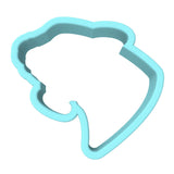 Panther Head Cookie Cutter | Stamp | Stencil #1 Animals & Dinosaurs Cookie Cutter Lady MINI - 2 Inches (5cm) Cookie Cutter ONLY (Outline) 