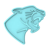 Panther Head Cookie Cutter | Stamp | Stencil #1 Animals & Dinosaurs Cookie Cutter Lady MINI - 2 Inches (5cm) Stamp ONLY 