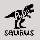 Papasaurus Cookie Cutter | Stamp | Stencil #1