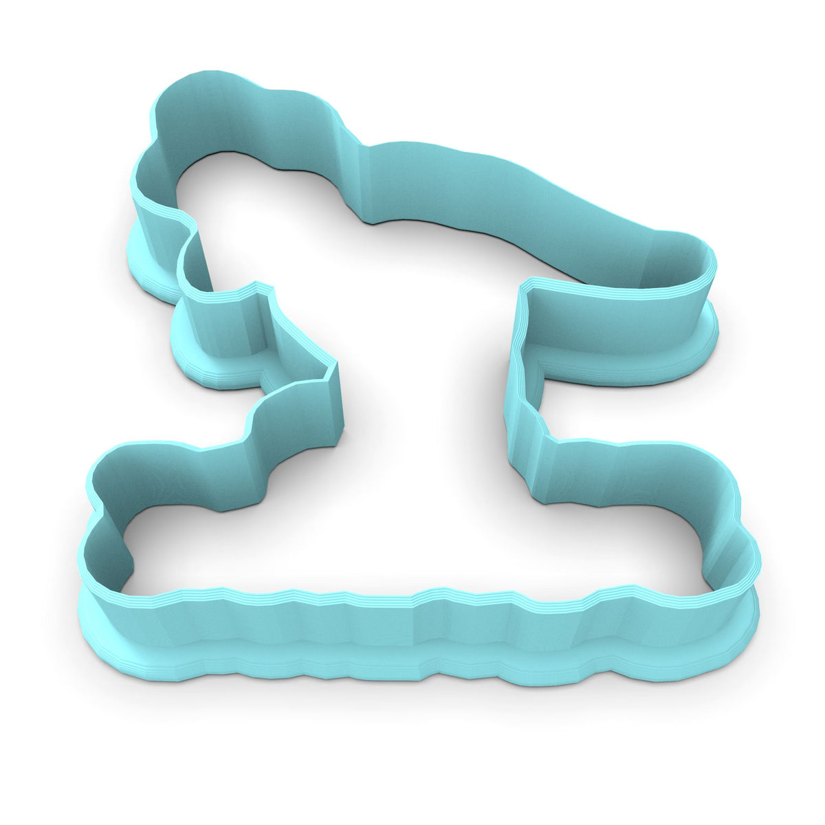 Papasaurus Cookie Cutter | Stamp | Stencil #1