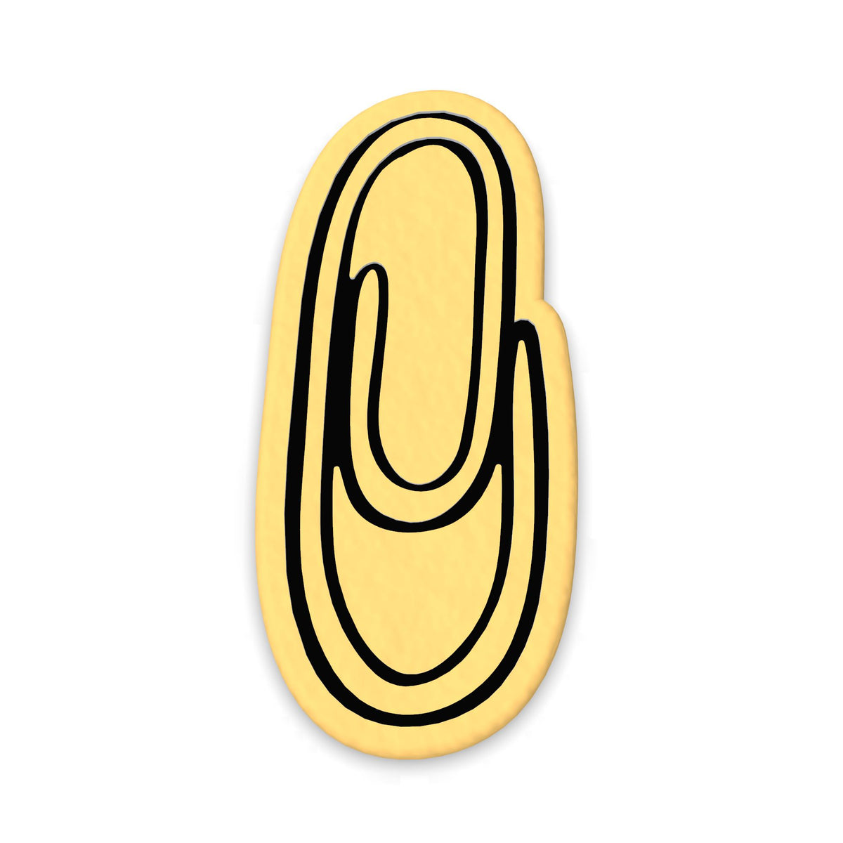 Paper Clip Cookie Cutter | Stamp | Stencil #1