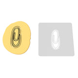 Paper Clip Cookie Cutter | Stamp | Stencil #1