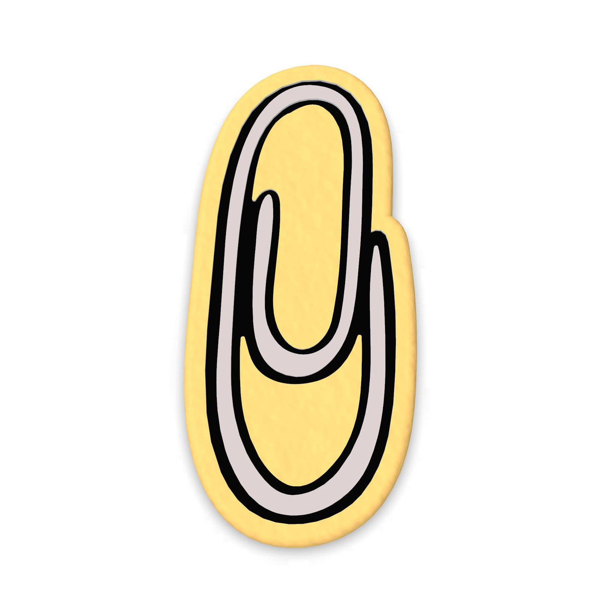 Paper Clip Cookie Cutter | Stamp | Stencil #1
