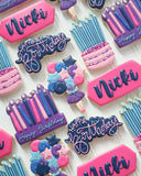 Party Girl Cookie Cutter Set by @CookieArtKC | Choose Cutters, Stamps, & Stencils | Cookie Cutters Cookie Cutter Lady 