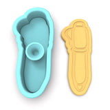 Pen Cookie Cutter | Stamp | Stencil #1