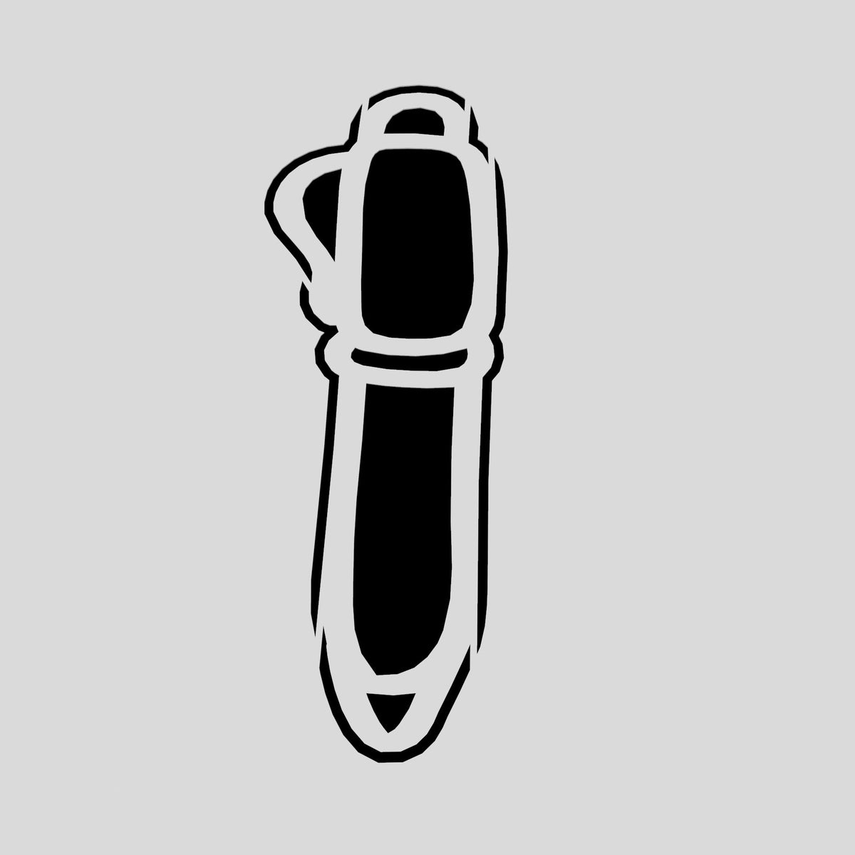 Pen Cookie Cutter | Stamp | Stencil #1