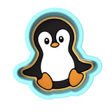 Penguin Body Cookie Cutter | Stamp | Stencil #1
