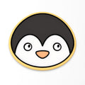 Penguin Face Cookie Cutter | Stamp | Stencil #1