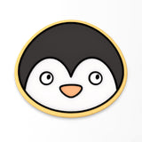 Penguin Face Cookie Cutter | Stamp | Stencil #1