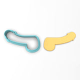 Penis Bachelorette Cookie Cutter Outline #2 Bachelorette & Bachelor Cookie Cutter Lady 1 Inch with Dough Pusher Standard Cutter (1x) 