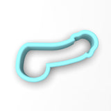 Penis Bachelorette Cookie Cutter Outline #2 Bachelorette & Bachelor Cookie Cutter Lady 