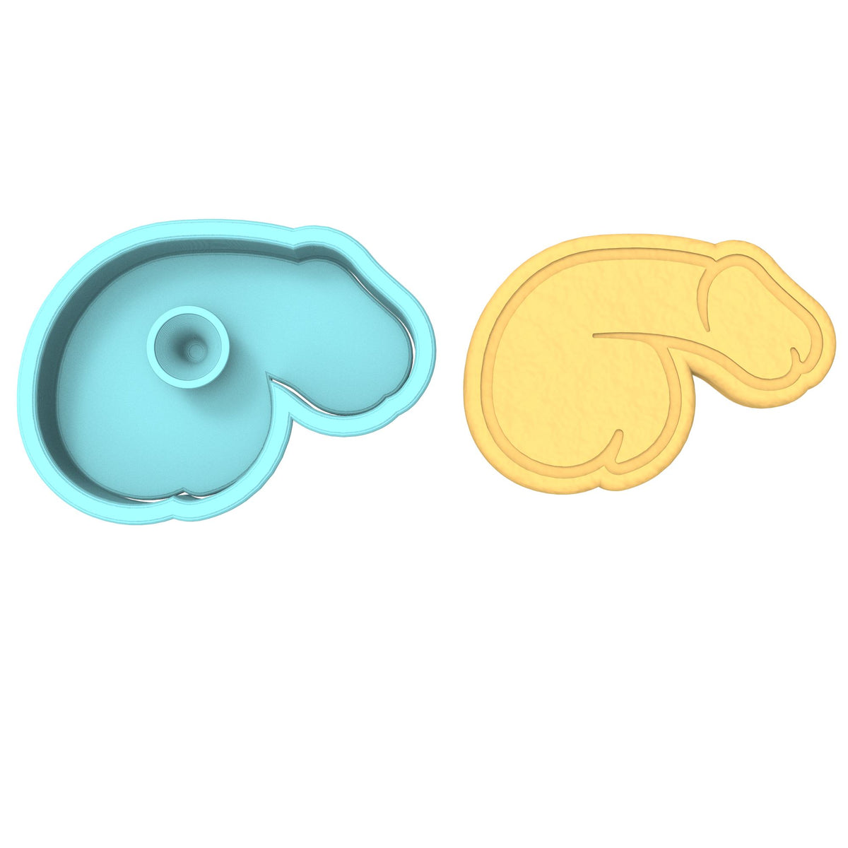 Penis Bachelorette Cookie Cutter | Stamp | Stencil #10