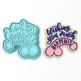 Penis Bachelorette Cookie Cutter | Stamp | Stencil #3