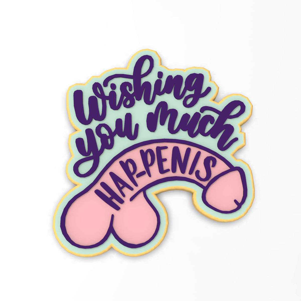 Penis Bachelorette Cookie Cutter | Stamp | Stencil #3