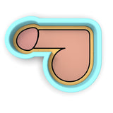 Penis Bachelorette Cookie Cutter | Stamp | Stencil #3