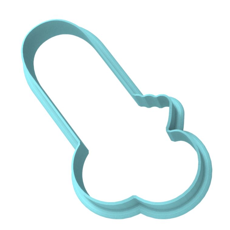 Penis Bachelorette Cookie Cutter | Stamp | Stencil #5