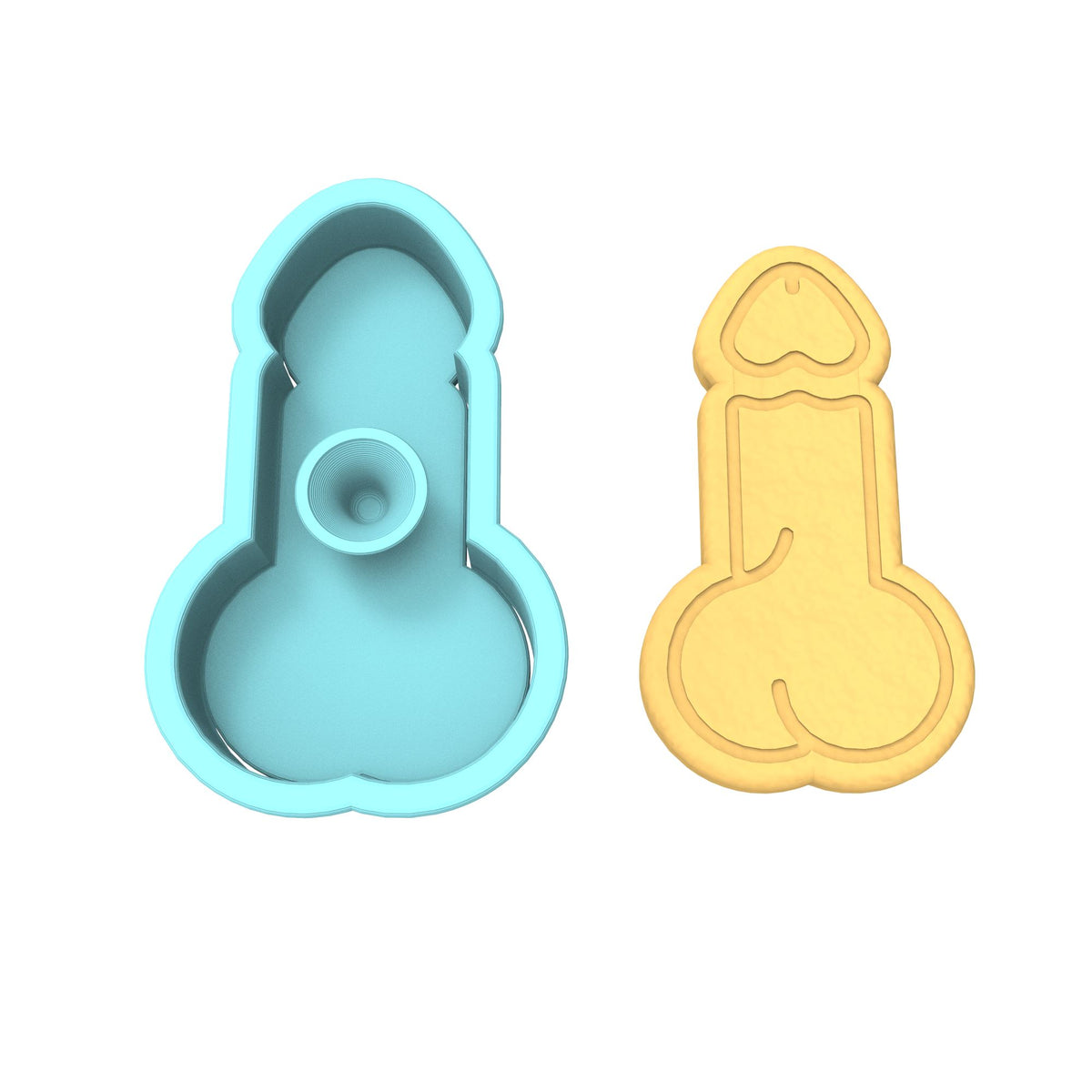 Penis Bachelorette Cookie Cutter | Stamp | Stencil #7